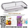 LELE LIFE 4Pcs Silverware Organizer Utensil Organizer, 304 Stainless Steel