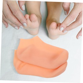 Baluue 1set Moisturizing Gloves Socks for Women Overnight Skin Care for Dry Hands Feet Breathable Skin-friendly Convenient Use for Home Outdoor Reusable Soft Hand Foot Care