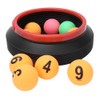 Recreation Activity Lottery Number Balls Decompression Toy Ping Pong Ball