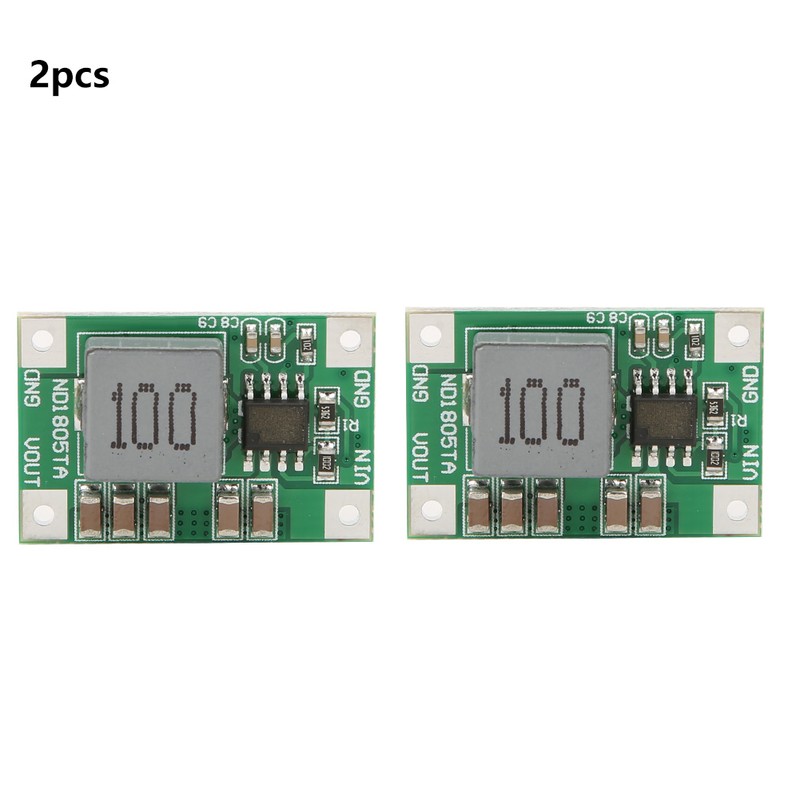 2Pcs Step Down Module 5-18V to 3/3.3v 3.7/4.2v 5v 6V