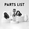 Gooseneck Ball Kit 60638, Puck System Gooseneck Hitch for 2013-2024