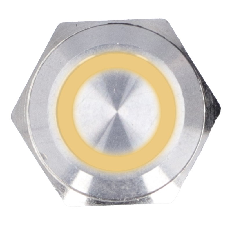 5Pcs Momentary Push Button Switch Metal Auto Reset Ultra Thin
