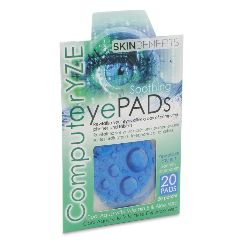 Computer Eyes - Cool Aqua Eye Pads