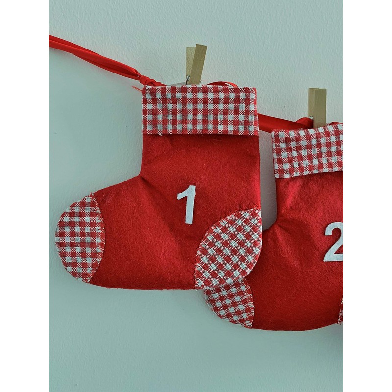 standART 42 Advent Calendar Red Socks to Fill Yourself