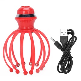 12 Claw Electric Scalp Massager Rechargeable Vibrating Head Massager Tool for Head Stress Relieve