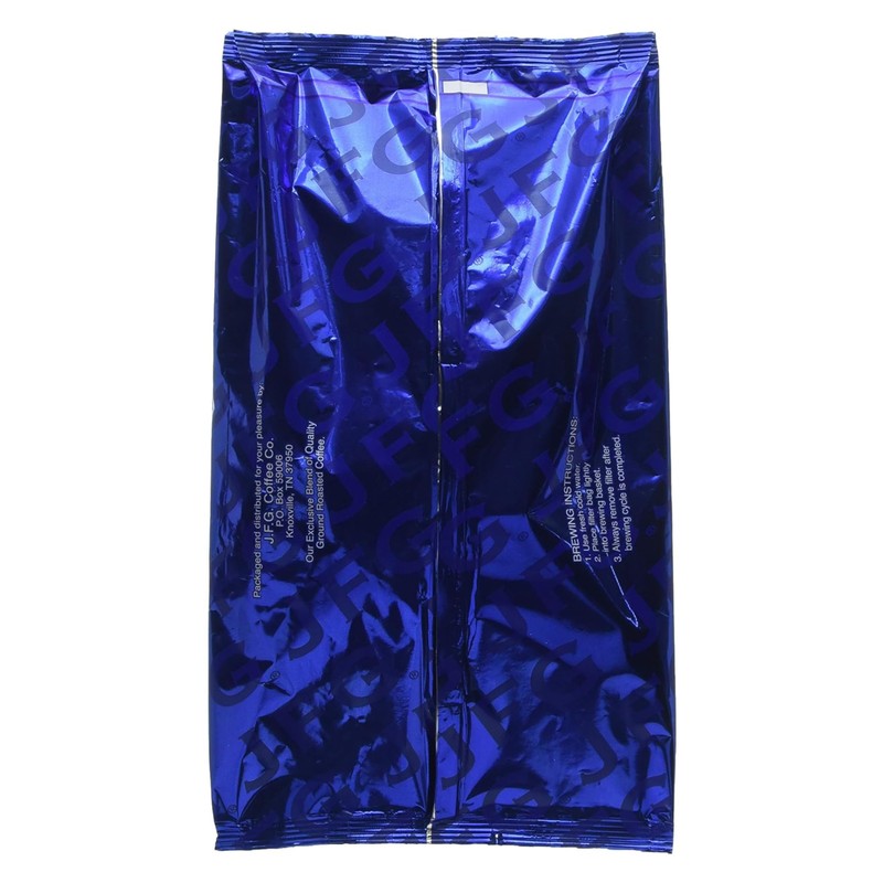 JFG Pre-Measured Filter Pack Coffee, Each Pouch Makes 1 Pot