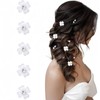 TANSAR Pack of 20 Small Hair Accessories, Flowers, Bridal Hair