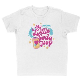 My Little Soda Pop Kids T-Shirt Youth Medium White