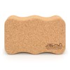 Cork Yoga Block Onda – By ZenYogaWedge - Premium 100%