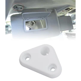 Soporte de visera solar compatible con Subaru Forester 2008-2018/Impreza 2010/Crosstrek 2013-2019 soporte de montaje para visera solar para lado izquierdo o derecho, fácil de instalar, plástico