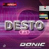 Donic Rubber Desto F1, black, 2,0 mm