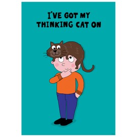 Creative Teaching Press So Much Pun! I've Got My Thinking Cat On Inspire U Poster (8479)