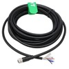 HangTon Actuator Sensor Power Cable for Keyence Panel Monitor, M8