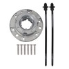 W10324651 Hub Replacement Aluminum Alloy Washer Basket Drive Hub Kit