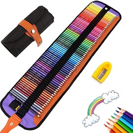 Juego de 72 Lápices Colores, Lápices de Dibujo Avanzado, Kit de Sketch con Cremallera, Perfecto para Principiantes, Artistas y Adultos