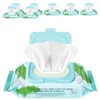 Mediflower Centella Mild Deep Cleansing Tissue, 100 Sheets, 8 Pieces / 메디플라워 센텔라 순한 딥 클렌징 티슈, 100매입, 8개