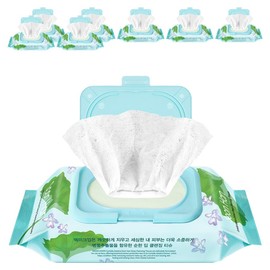 Mediflower Centella Mild Deep Cleansing Tissue, 100 Sheets, 8 Pieces / 메디플라워 센텔라 순한 딥 클렌징 티슈, 100매입, 8개
