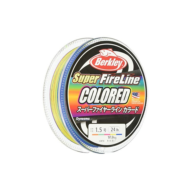 Berkley (バークレー) Super Fire Line 1.2号/20lb 300m 10m Every Color