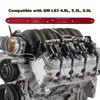 RULLINE 71400 Exhaust Manifold Template Compatible with GM/Chevy LSIII 4.8L,