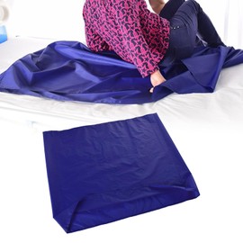 Lunaanda Sliding Cloth for Bedridden / Sliding Cloth for Bed Transfer / Patient Transfer / Sliding Cloth Care for Turning, Moving and Positioning Elderly People for Hospitals, Home, 70 x 68 cm (Blue)