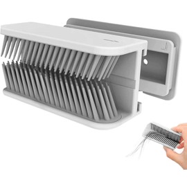 Hair Catcher, Reusable Shower Wall Hair Collector Hair Trap for Drain Protector, Silicone Hair Catcher for Bathroom Bathtub