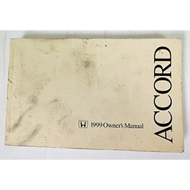 1999 Honda Accord Coupe Owners Manual