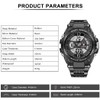 CHEETAH Men’s Outdoor Sport Watch Waterproof Tactical Analog Digital with