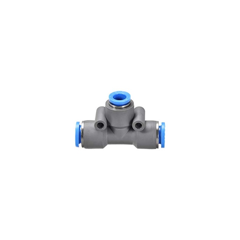sourcing map Push to Connect Fittings T Type Tee Tube