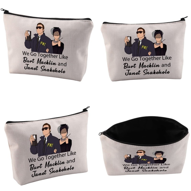 VAMSII Anniversary Makeup Bag We Go Together Like Burt Relationship