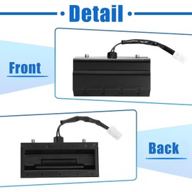 MACHSWON Black MR599766 Rear Hatch Tail Gate Tailgate Release Handle Trunk Rear Hatch Handle Fit for Mitsubishi Endeavor 2004 2005 2006 2007