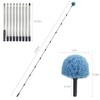 SUGOOE 12Ft Cobweb Duster with Extension Pole, Spider Web Brush