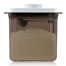 Tourdeus Airtight Formula Container Pop Up Milk Powder Container Formula Dispenser 600g 1700ml Brown
