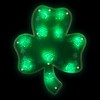 Northlight Lighted Green Shamrock St. Patrick's Day Window Silhouette -
