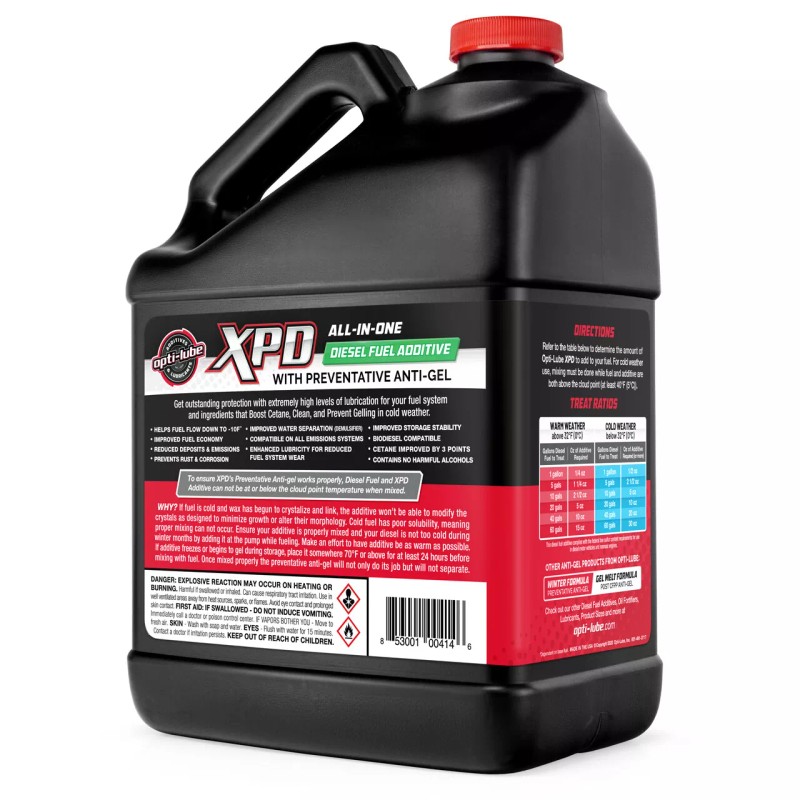 Opti-Lube XPD Diesel Fuel Additive: 1 Gallon without Accessories