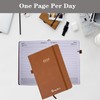 2025 Daily Planner/Calendar, One Page Per Day, Daily Monthly Agenda