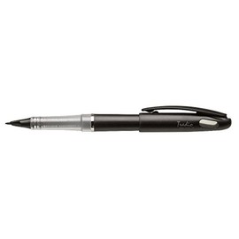 Pentel TRJ50-AO Tradio style spring pen/stylo, Pen colour black