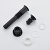 TIORIY Vessel Sink Drain Without Overflow, Plastic Bathroom Pop up