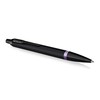 Parker IM Premium Ballpoint Pen | Matte Black with Amethyst
