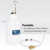 FIRSTINFO Brake Service Brake Fluid Bleeder Bottle/Receiver with Non-Return Check