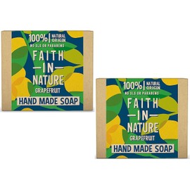 Faith in Nature Grapefruit Soap 100g x 2