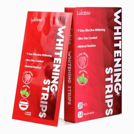 Teeth Whitening Strips for Tooth White: Professional Dentist Formulated Teeth Whitener Enamel-Safe Non-Slip 28 Strips 14 Treatments
