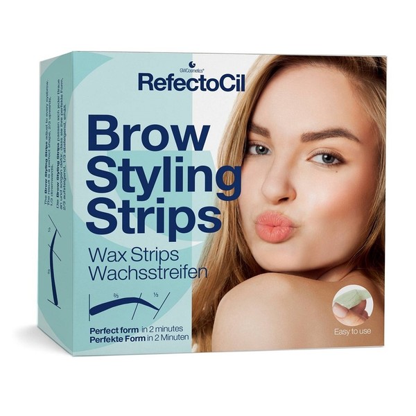 Wax Stripes Brow Styling Refectocil Perfect Shape in 2 Minutes for 4 Applications