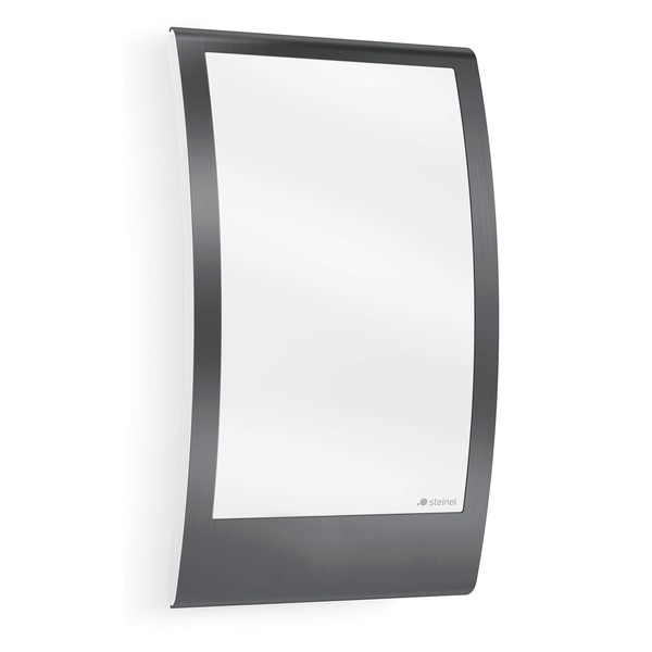 Steinel Steinel Au?enleuchte L 22 Anthrazit, Edelstahl-Blende, max. 60 W