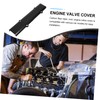CHILDWEET Carbon Fiber Car Valve Cover Engine Spark Plug Protector