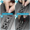 XLIUAX 30 Pcs 3 Prong Loose Outlet Plug Fix, Socket
