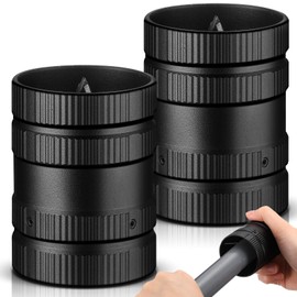 Yaocom Pipe Reamer Deburring Tool for Copper PVC Pipe Metal Plumbing Tools 1/4" to 1-5/8" Inner Outer for Wide Diameter Hard Tubing Cleaner Tube Chamfering Tool Black