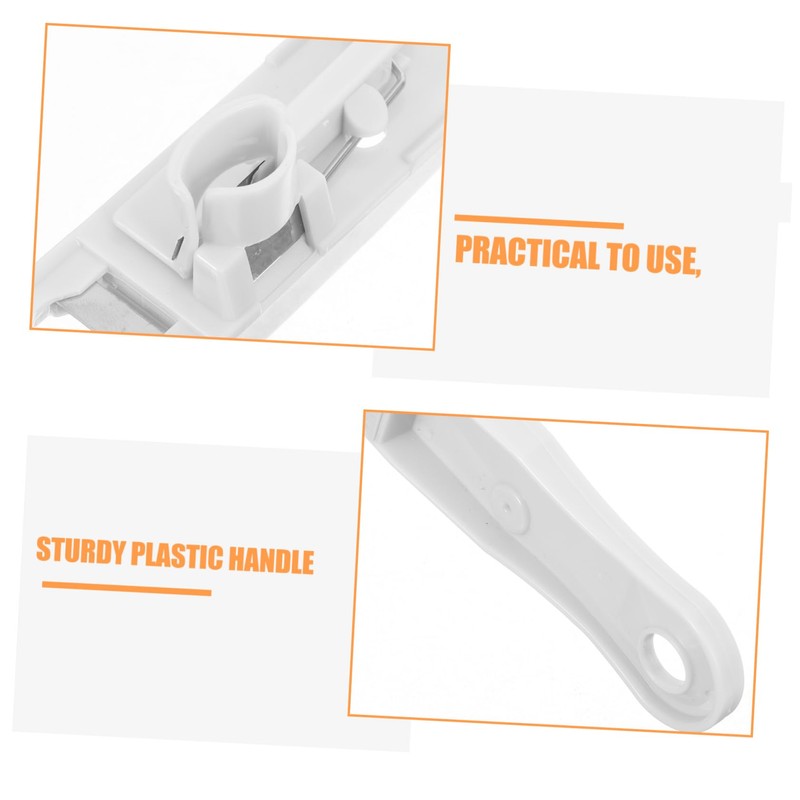 iplusmile 2pcs Bean Slicer and Stem Remover Kitchen Gadget Multifunctional