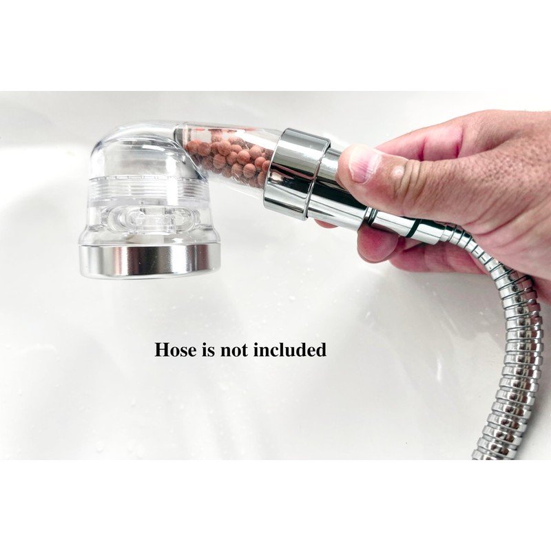 Socila Clear Sprayer Head 3 Function With Filter For Shampoo
