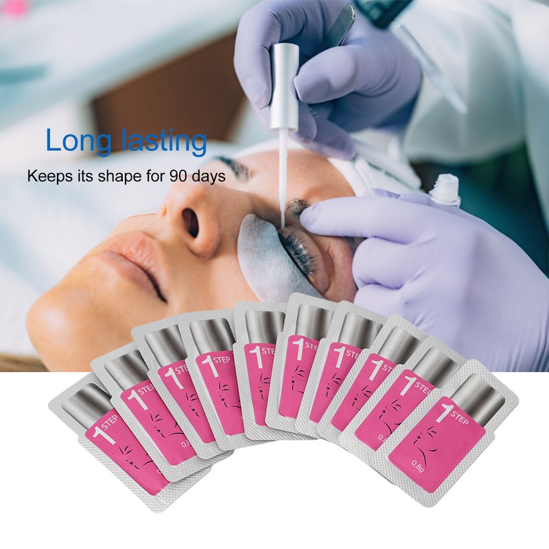 10pcs Curling Lash Perm Glue Long Lasting Lash Lifting Perming