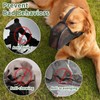 Mayerzon Dog Muzzle, Patented Mesh Muzzle with Panting Room for